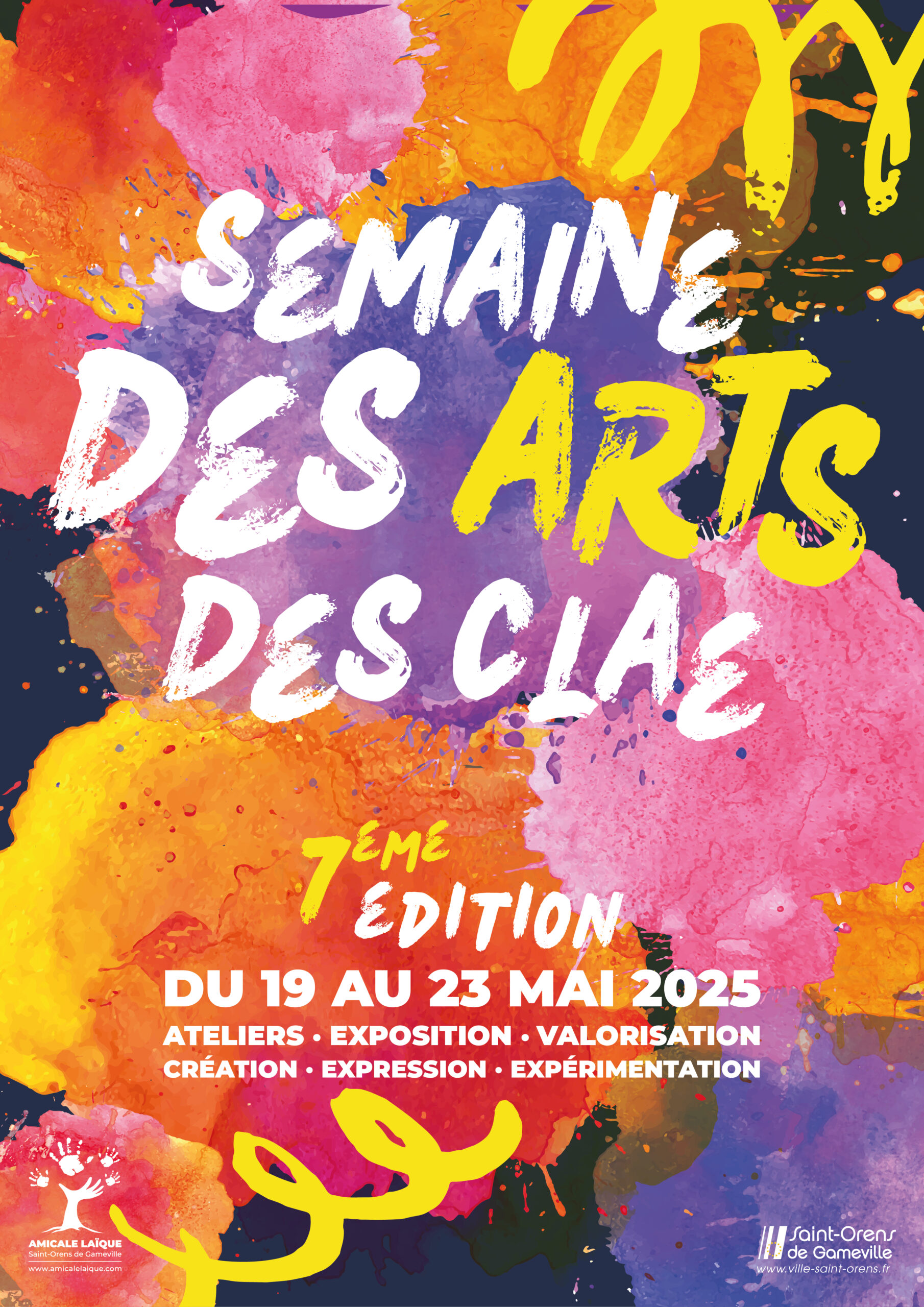 AFFICHE SEMAINE DES ARTS V5 web-01 spectacle des clae