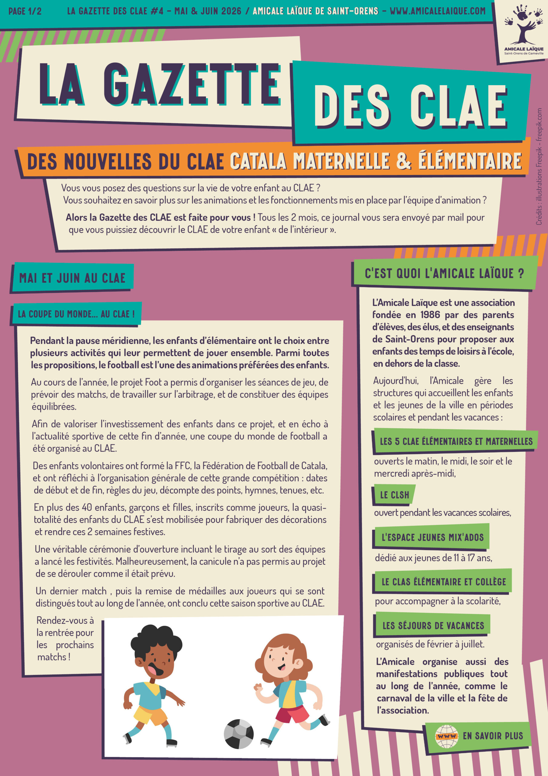 GAZETTE CLAE - CATALA - MAI JUIN 26