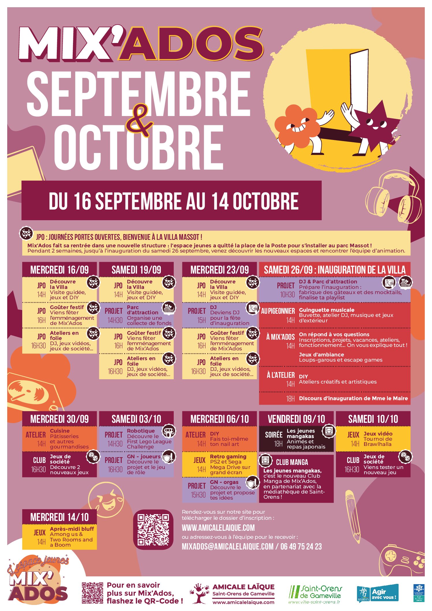 MIXADOS AFFICHE SEPT OCT