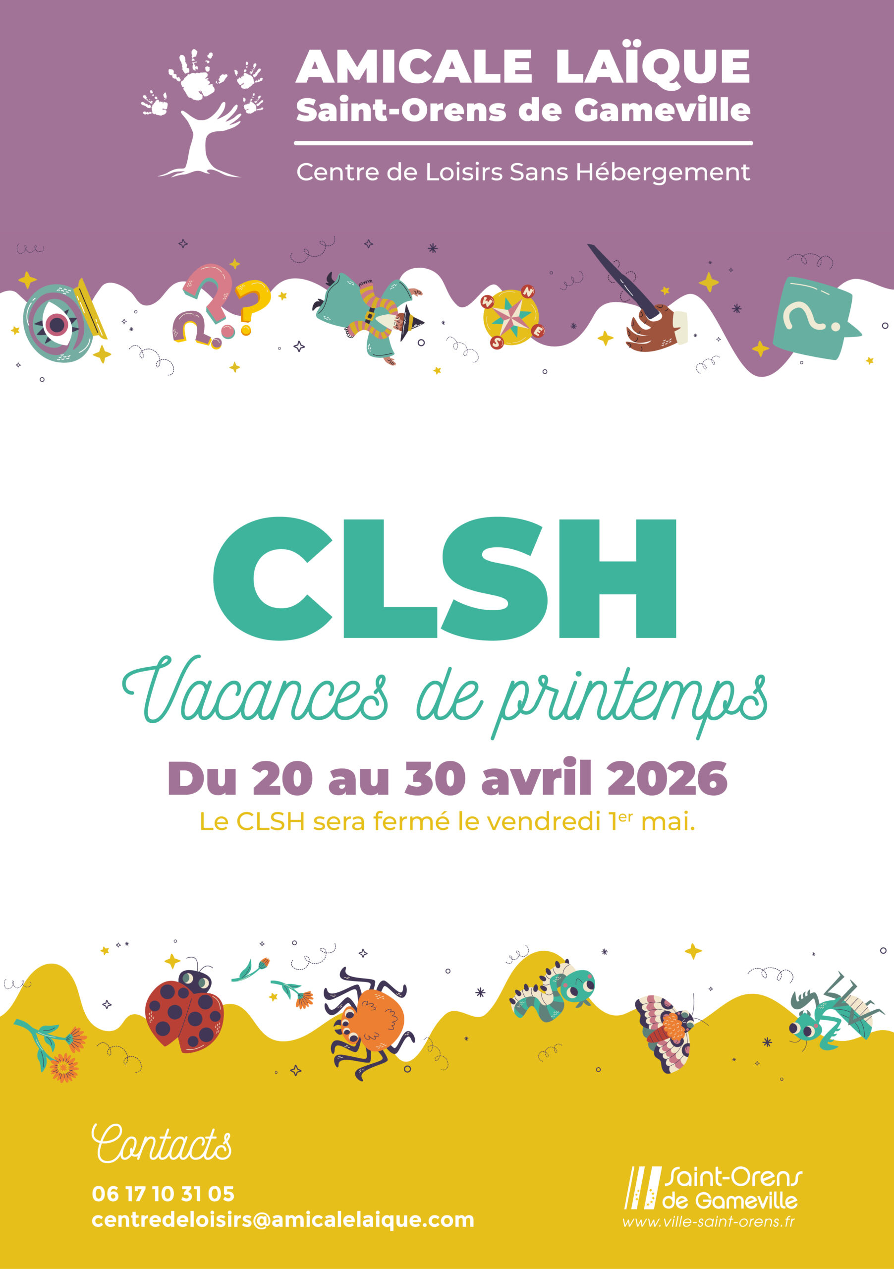 PLAQUETTE CLSH PRINTEMPS 2026