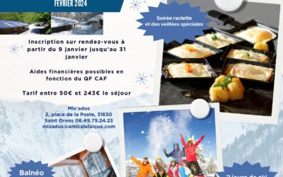 Séjour au ski : des vacances au cœur des Pyrénées pour les jeunes de Mix’Ados