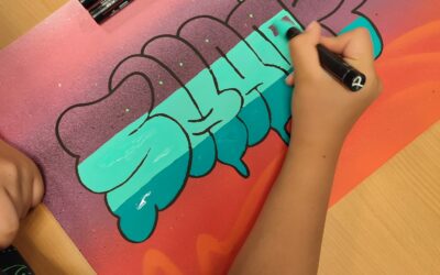 Initiation au graffiti et au rap pour les collégiens du parcours culturel