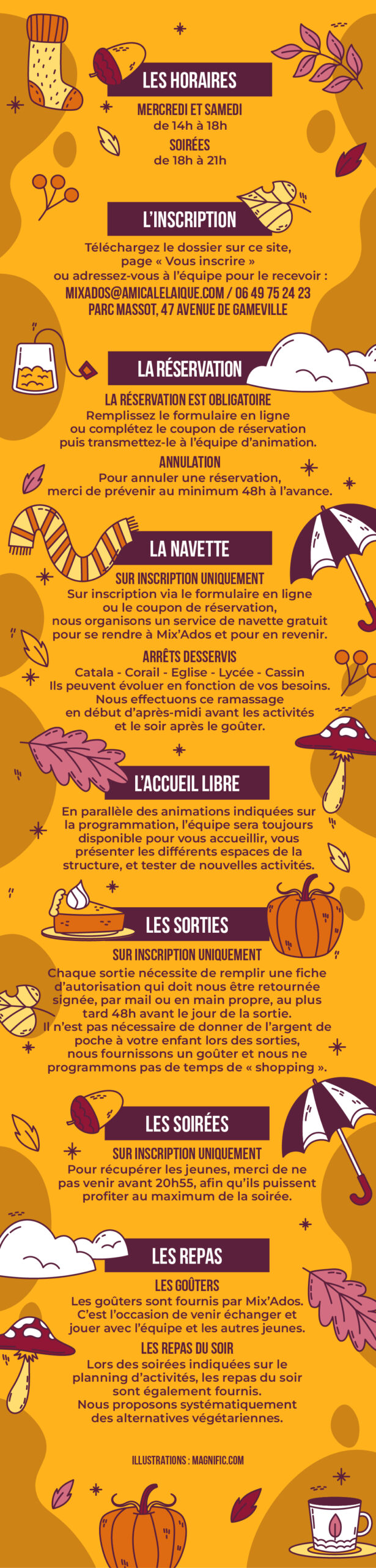 INFOS PRATIQUES