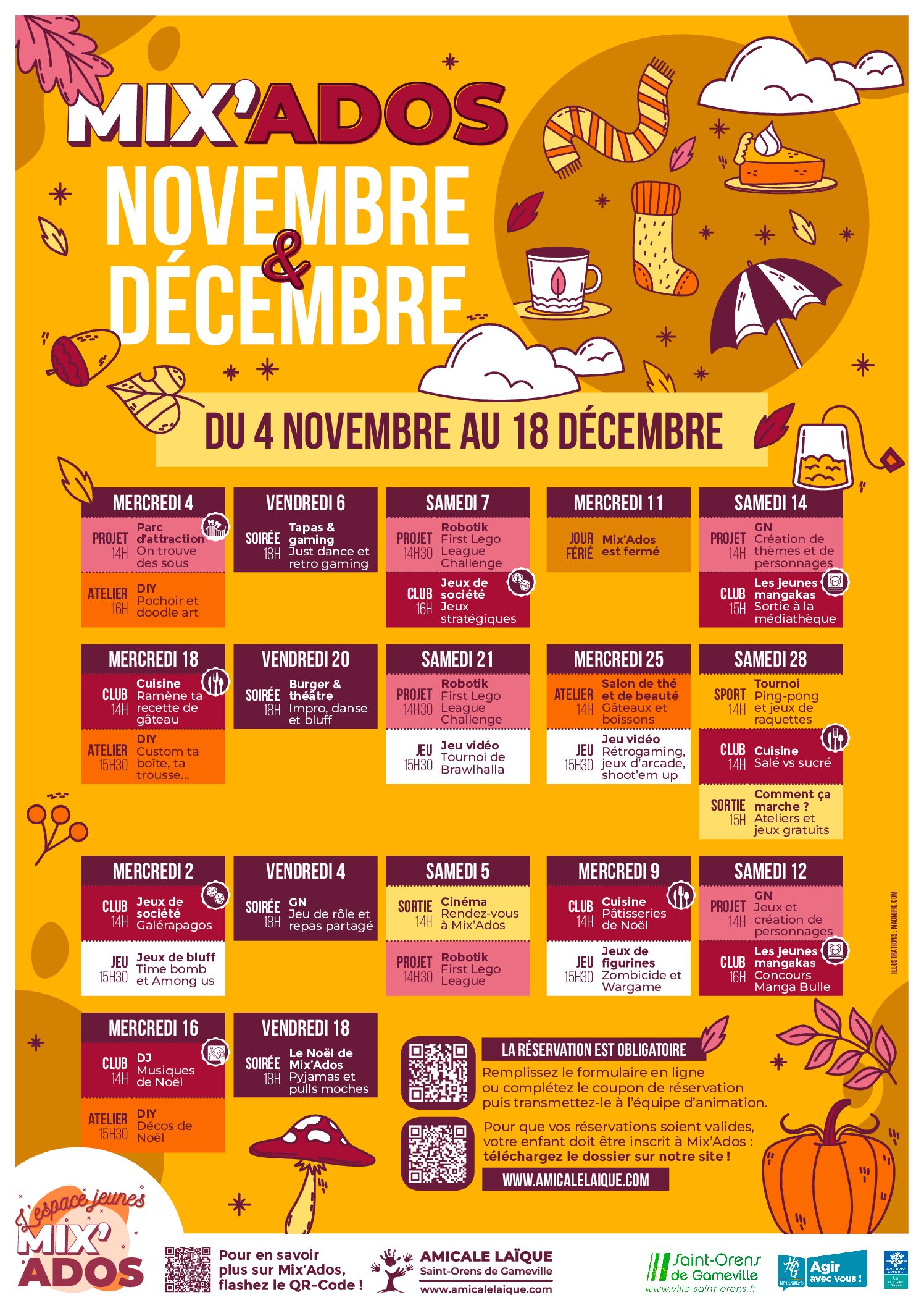 MIXADOS AFFICHE NOV - DEC 26 2